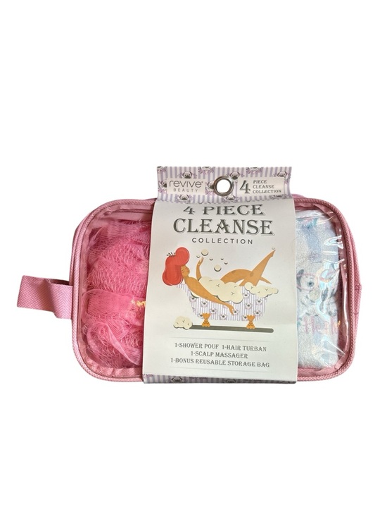revive beauty Other - 4-Piece Bath Set  - Pink NWT